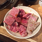 仙台牛焼肉　と文字 - 