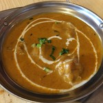 Razumaharu - ★Aランチ（チキンカレー・激辛・ラッシー・680円）★