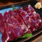 粋仙 - 砂ずり刺身