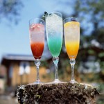 箱根ハイランドホテル ラウンジ - ドリンク写真:箱根ハイランドホテルオリジナル 「アロマティックソーダ」