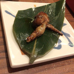 旬菜魚 藍 - 穴子肝焼き