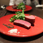 Matasaburo - 熟成肉の厚切りステーキ２種☆