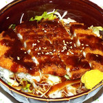 Teshigotoya Fukurou - 三元豚のソースかつ丼(あっさりソースがクセになる)　950円