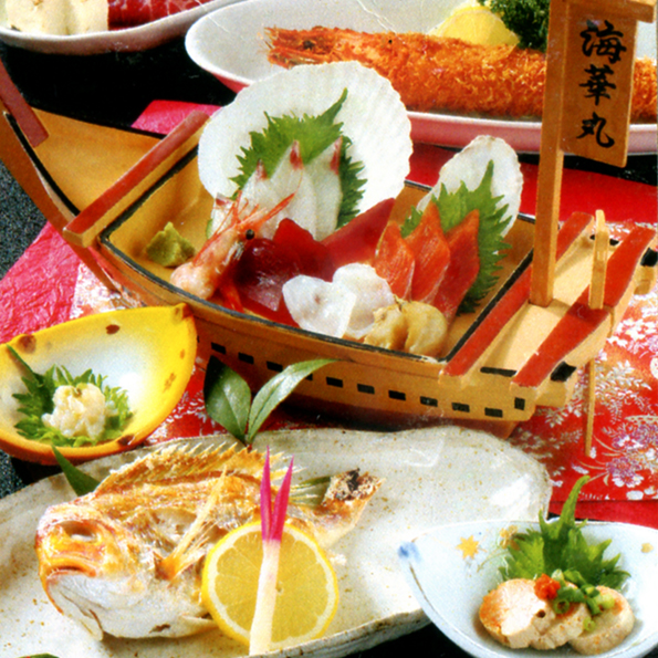 料理メニュー 海華丸 かいかまる 伊那北 魚介料理 海鮮料理 食べログ