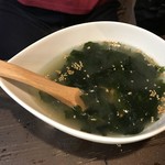 Marufuku - ワカメスープ（380円）
