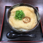 東かがわマルタツ手打ちうどん - キツネうどん(*ﾟ∀ﾟ*)480円