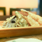 手打蕎麦 ふたば - 料理写真:天ぷら