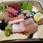 くろぎ - お作り　北海道産鮪　豊後水道白身雲丹巻　関鯖　