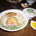 なかむらそば - ソーキそば×ジューシー☆