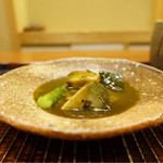 竹屋町 三多 - 鮑の肝合え☆