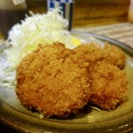 とんかつ おさむ - ヒレカツ定食７５g（実質１２０g）