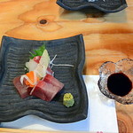 芦屋 いわい - お造り３種盛り