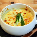 芦屋 いわい - 海老の豆乳グラタン