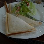 カフェ　ヌーベルポスト - ホットサンド