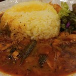 SPICY CURRY 魯珈 - 限定カレー スリランカ風鮭のカレー
