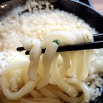 はなまるうどん - 温玉うどん+α(2017.04)