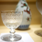 銀座 しのはら - 日本酒はオールドバカラで