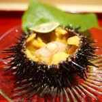 銀座 しのはら - 牡丹海老とうに