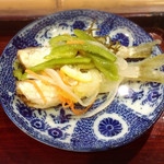 囲炉裏料理わ - ハスの南蛮漬