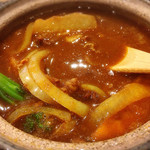 囲炉裏料理わ - 野菜ゴロゴロ！具沢山です(*′ω`)b