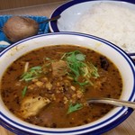 エチオピアカリーキッチン - チキン豆カリー