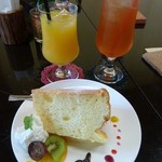 カフェ ロッジ - ケーキセット