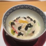 なにわ料理 有 - 子芋の生湯葉あんかけ（2017,2）