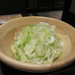 しゃぶしゃぶ 横手豚玄亭 - しゃぶしゃぶ健康薬味ネギ！