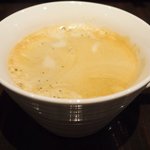 食べ門 - プルコギ定食＆生ビール 1000円 のコーヒー