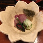 美山荘 - 鯉の刺身