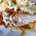 おぐら - たっぷりタルタルをつけて食べる