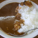 小もろそば店 - コラーゲン入りカレーライス