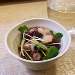 ゆたか - タコとトマトの和えもの