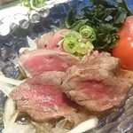 京橋 ちくも - お肉の炙り