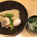 饗 くろ喜 - 鯛白湯つけそば（1,100円）※季節の限定 2017.4