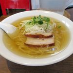 中華そば カリフォルニア - 塩煮干そば（500円）