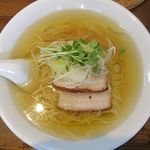 中華そば カリフォルニア - 塩煮干そばのアップ