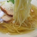 中華そば カリフォルニア - 塩煮干そばの麺