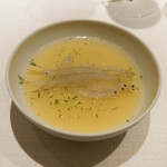 CHIUnE - 宍道湖の白魚、しじみと蛤で出汁をとった茶碗蒸し