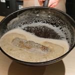 CHIUnE - 竹岡産太刀魚、焦がしバターのソティ