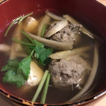 夢乃家 - イワシつみれ汁