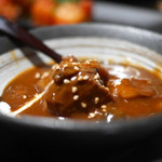 SATOブリアン - お通し　ビーフシチュー