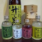 倉敷らーめん 升家 - 倉敷の名酒（森田酒造場醸）各種・お持ち帰りもできます