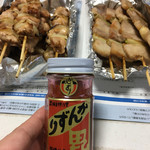 ジャンボ やき鳥 つかさ - 越後妙高 かんずり！！ 「毘」の文字に惹かれます( ´ ▽ ` )ﾉ