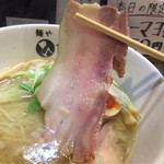 自家製麺 麺や ひなた - 塩らーめん(750円)