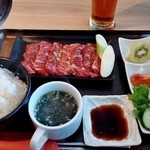 食道楽 - ハラミランチ