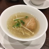 麗白 - スープ 肉団子と春雨