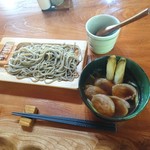 Soba Doko Ro Fuku Ichi - かもつけそば（1300円）2017年4月