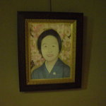 藤とし - 女将さんの肖像画。