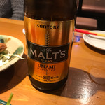 ブタ野郎チキン野郎　沖縄バカヤロー - 瓶ビール（モルツ）
